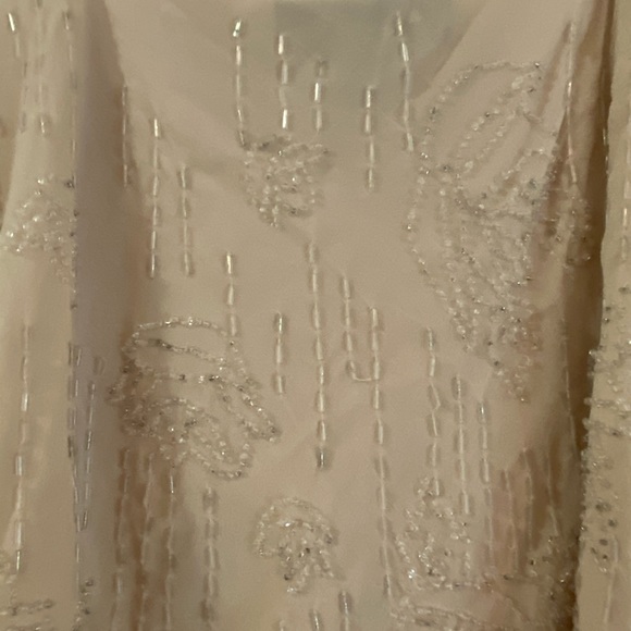 Express Silk Beaded Top - Picture 6 of 10